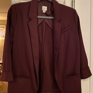 Maroon Blazer
